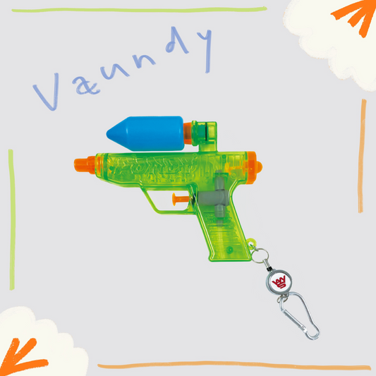 🍥 Vaundy - Logo 水槍鑰匙圈 ♪︎