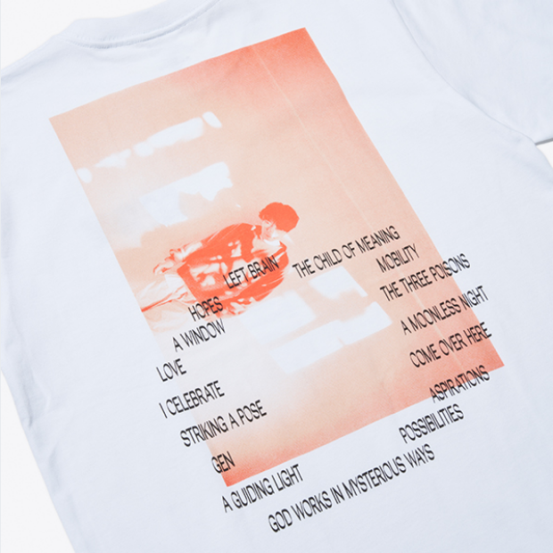 🌟 星野源 - “MAD HOPE” (Asia Tour) - T-Shirt 白 ♪