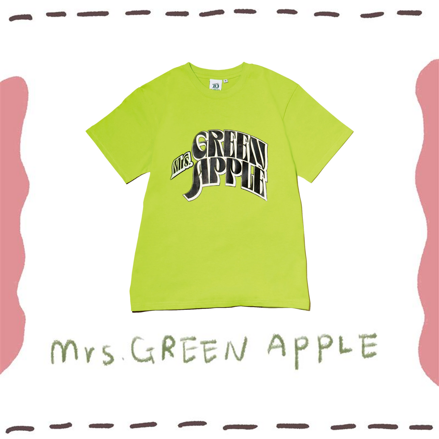 🍏 Mrs. GREEN APPLE - MAGICAL 10 YEARS LANDMARK - MGA 涼感T-Shirt 2025 ♪︎ - 【中期預購-12月中旬】