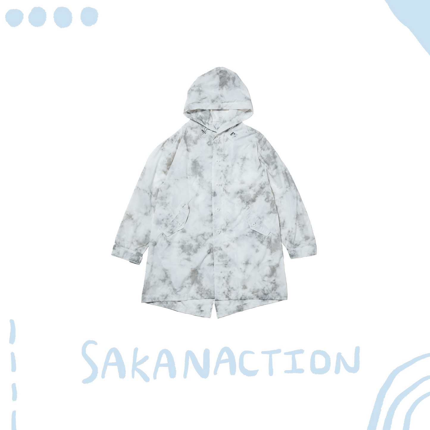🐟 sakanaction - SAKANAQUARIUM 2025 “怪獣” - NYLON JACKET “HAZY” ♪︎