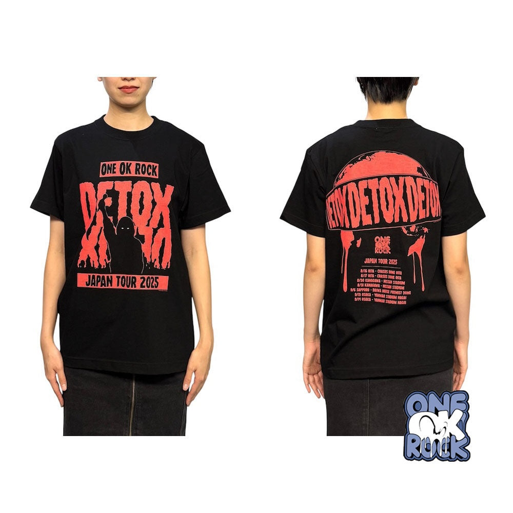 📽️ ONE OK ROCK - 2025 DETOX JAPAN - 短袖上衣 (A/B/C款) ♪︎ - 【長期預購-12月上旬】