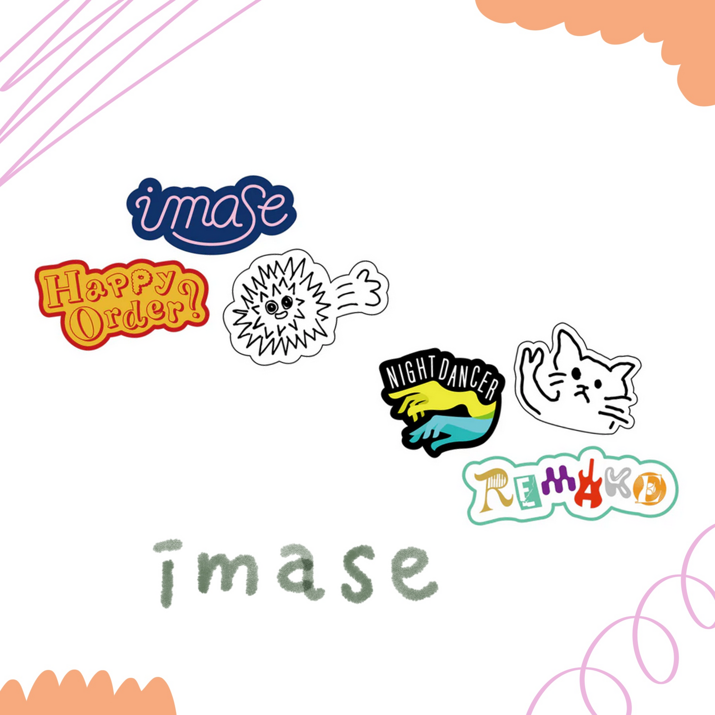 🎨 imase - Remake - 刺繡貼布組 ♪︎