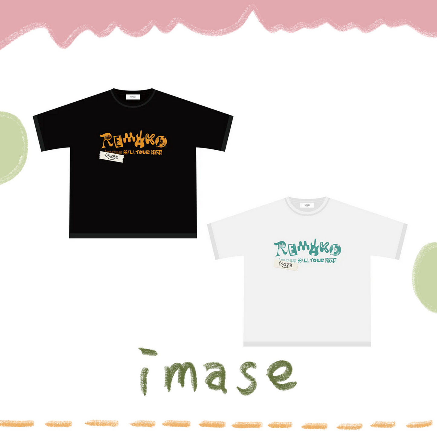 🎨 imase - Remake - 短袖上衣 ♪︎
