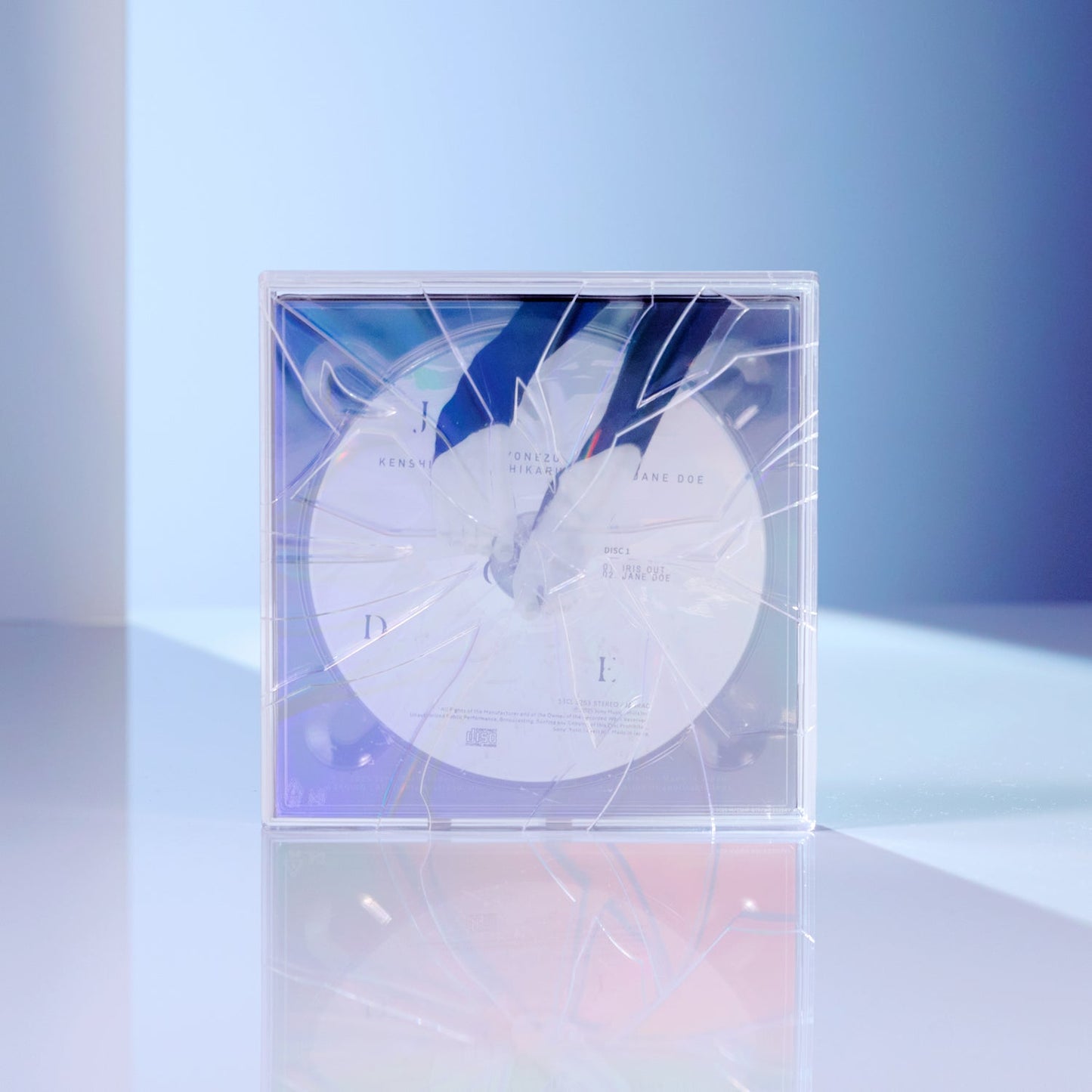 🍋 KENSHI YONEZU - CD SINGLE- IRIS OUT / JANE DOE - JANE DOE盤 (初回限定)- CD+DVD+破片外盒 ♪︎