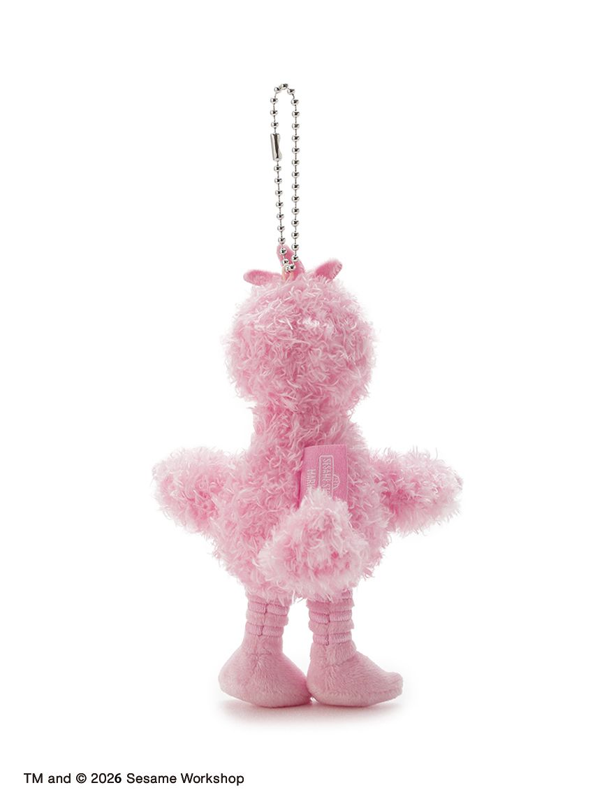 SESAME STREET - 芝麻街PINK FRIENDS 系列 - 春天粉色限定BIG BIRD娃娃吊飾 ♪︎