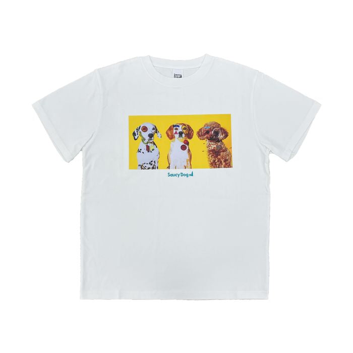 🐶 Saucy Dog - HALL TOUR 2025 "ONE FOR hALL, hALL FOR ONE one TOUR" - 變身!照片T-Shirt ♪︎