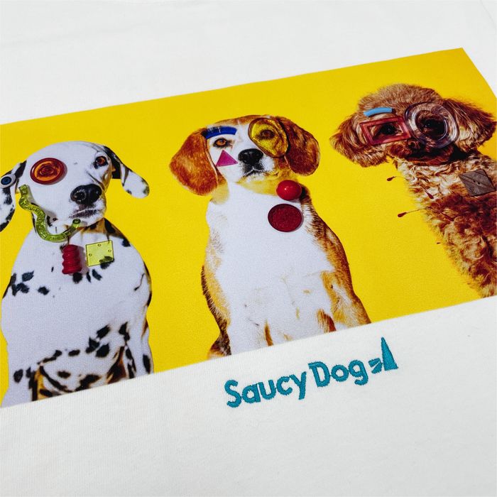 🐶 Saucy Dog - HALL TOUR 2025 "ONE FOR hALL, hALL FOR ONE one TOUR" - 變身!照片T-Shirt ♪︎