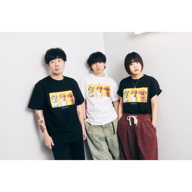 🐶 Saucy Dog - HALL TOUR 2025 "ONE FOR hALL, hALL FOR ONE one TOUR" - 變身!照片T-Shirt ♪︎