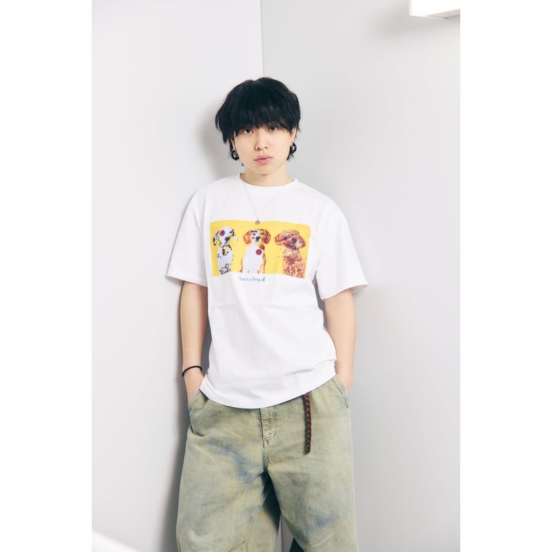 🐶 Saucy Dog - HALL TOUR 2025 "ONE FOR hALL, hALL FOR ONE one TOUR" - 變身!照片T-Shirt ♪︎