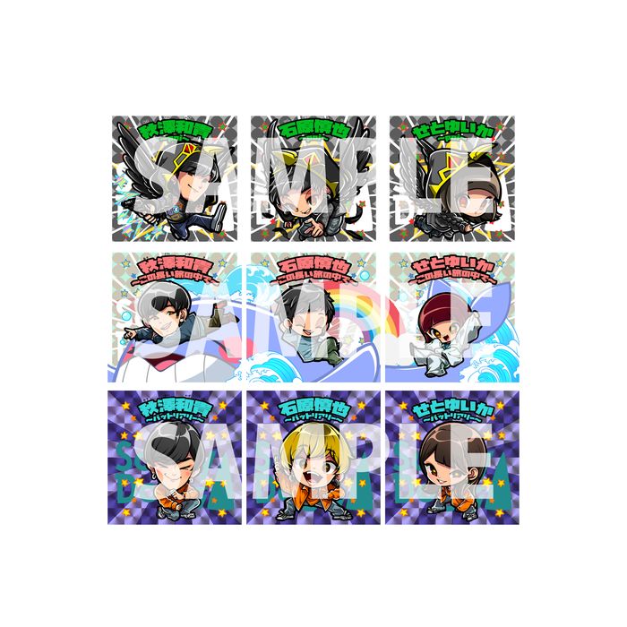 🐶 Saucy Dog - HALL TOUR 2025 "ONE FOR hALL, hALL FOR ONE one TOUR" - Dog Man貼紙~Vol.2~(隨機3張) ♪︎