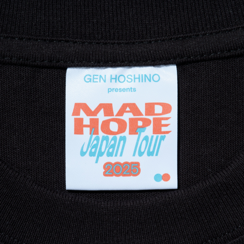 🌟 星野源 - “MAD HOPE” - 短袖/長袖上衣 ♪ - 【中期預購-7月下旬】