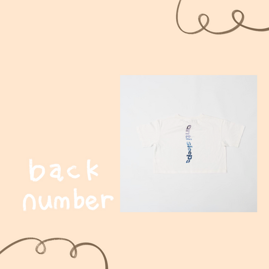 🌊 back number - one room party vol.7 - 短版T-Shirt ♪︎