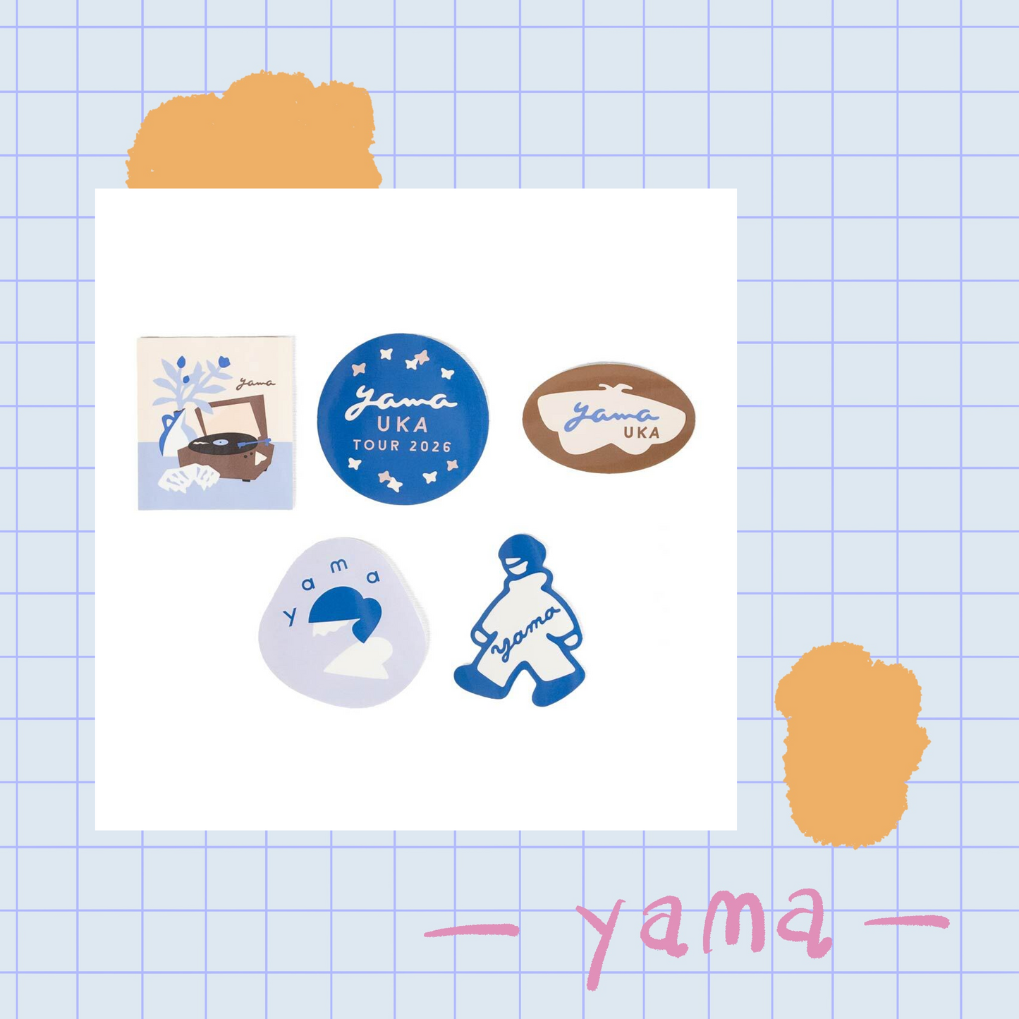 ☄️ yama - UKA 2026 Sticker Set ♪︎