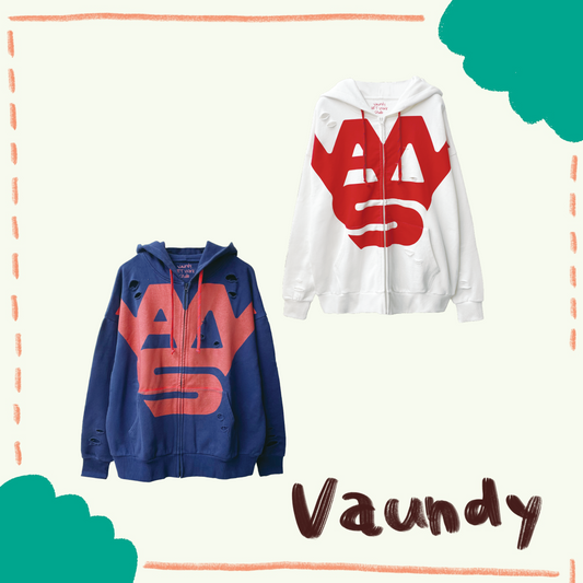 🍥 Vaundy - VAWS Logo - 連帽外套 ♪︎