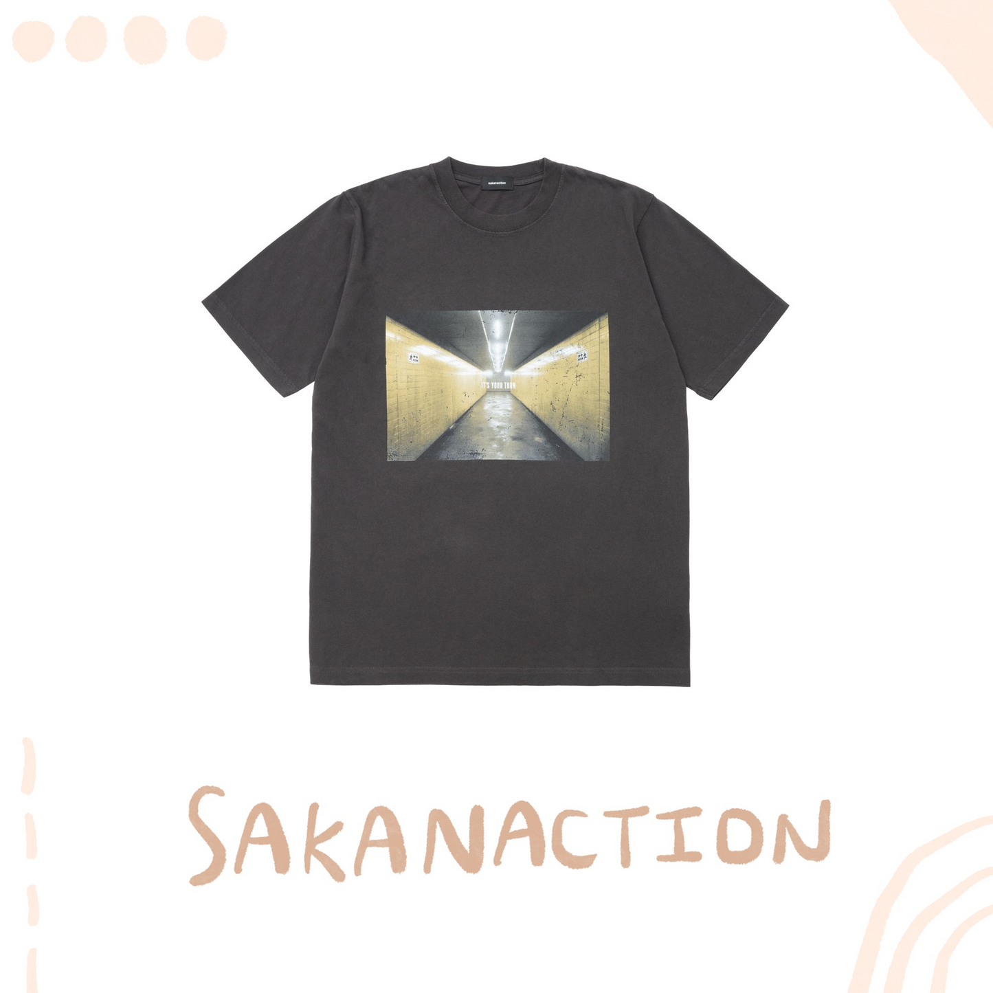 🐟 sakanaction - SAKANAQUARIUM 2025 “怪獣” - “怪獣” VINTAGE TEE ♪︎