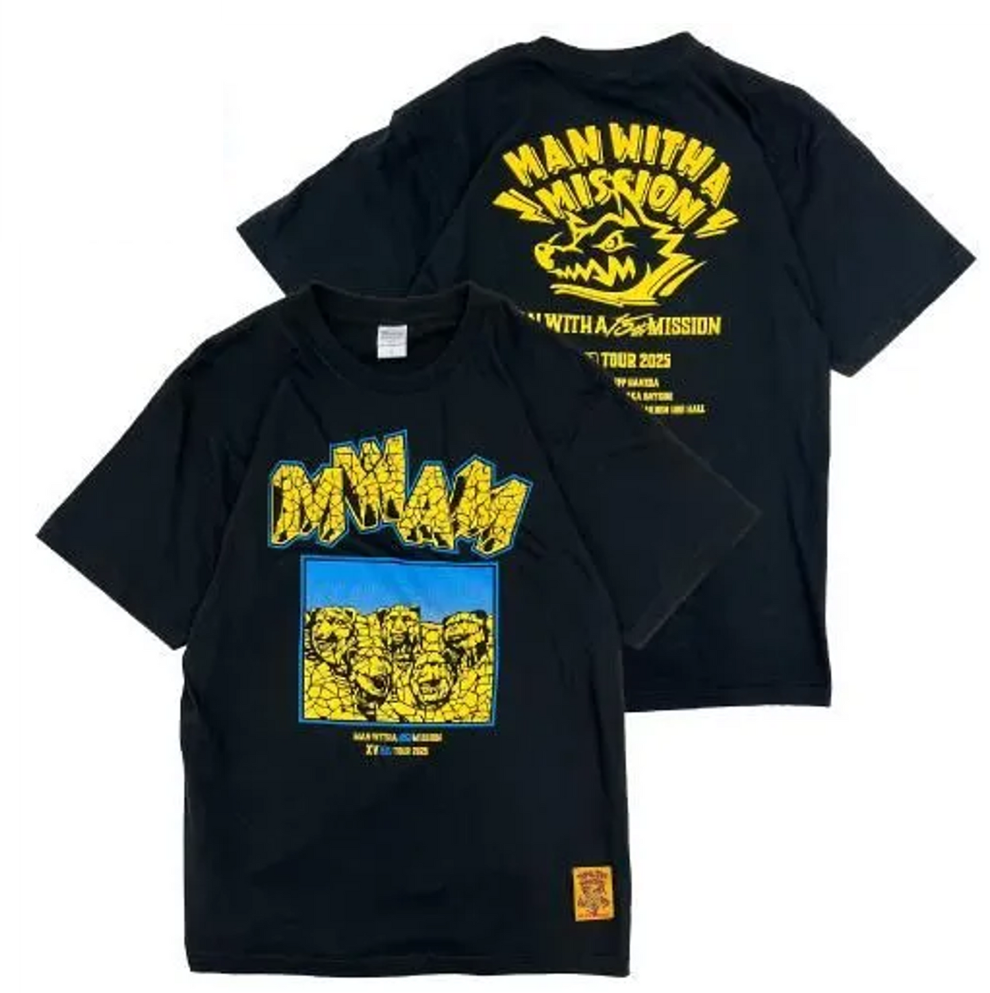 🐺 MAN WITH A MISSION - XV.ep Tour T-Shirt ♪︎