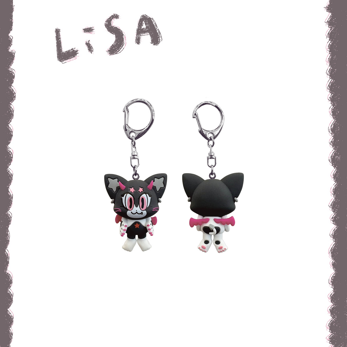 ❤️🔥 LiSA - LiVE is Smile Always~15~ - 立體鑰匙圈 GO~桑 ♪︎