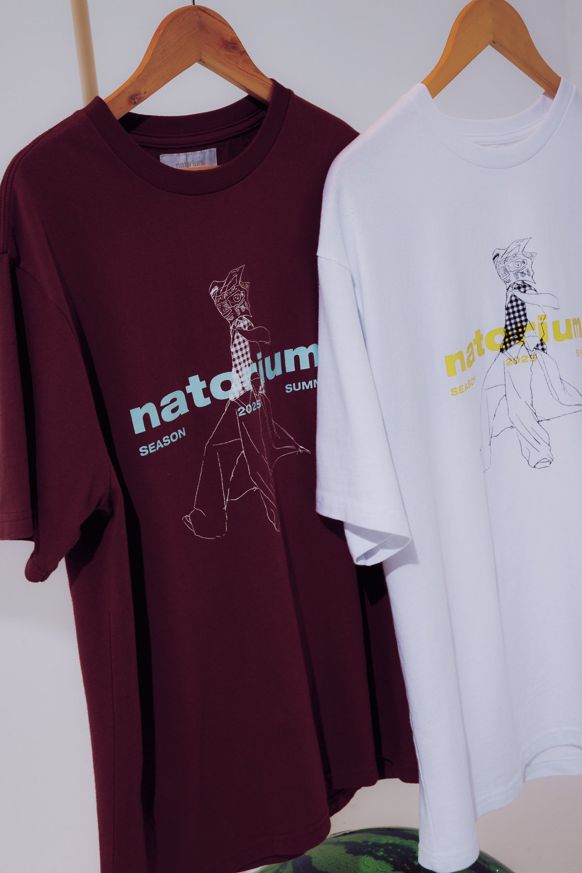 🎧 NATORI - DRESSING ROOM S/S Tee - 酒紅色 ♪︎