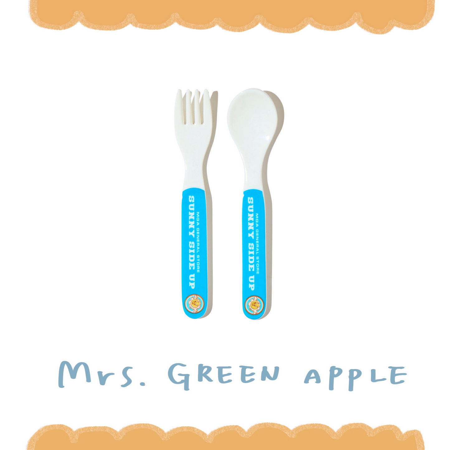 🍏 Mrs. GREEN APPLE - MAGICAL 10 YEARS LANDMARK - 「breakfast」餐具組 / 藍色 ♪︎ - 【中期預購-12月中旬】