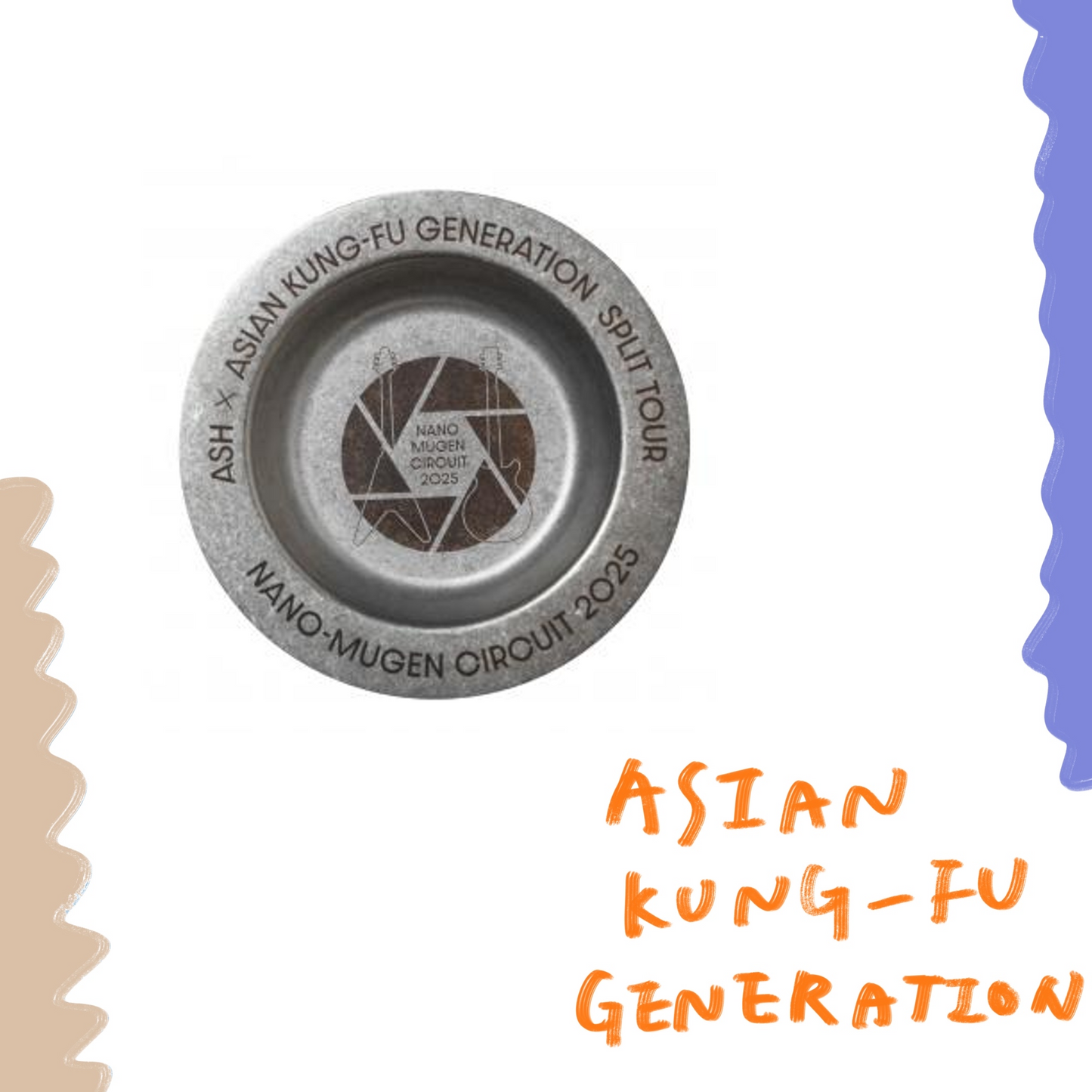 🍂 ASIAN KUNG-FU GENERATION - 2025 OFFICIAL GOODS - 菸灰缸 ♪︎