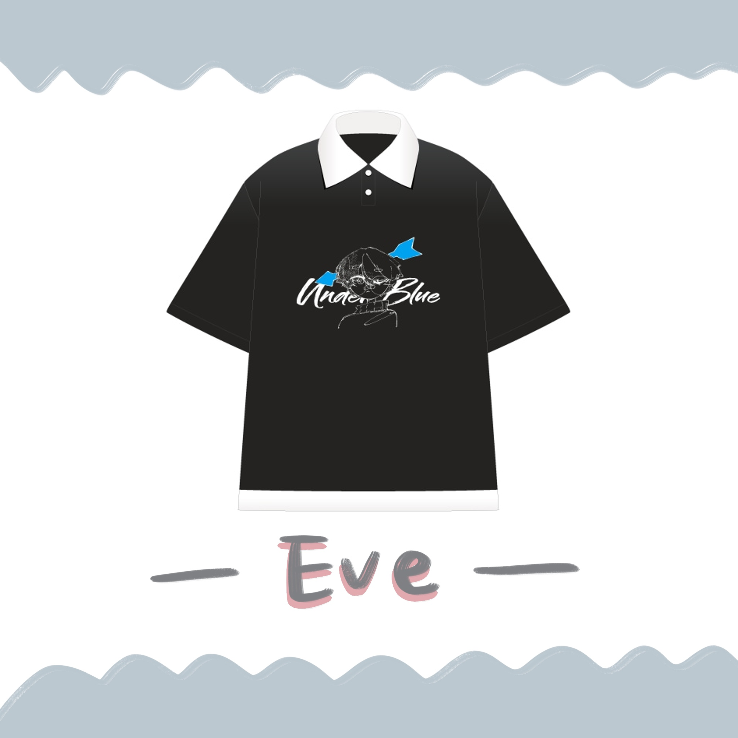 🎮 Eve - Eve Arena Tour 2025 [Under Blue] - POLO衫