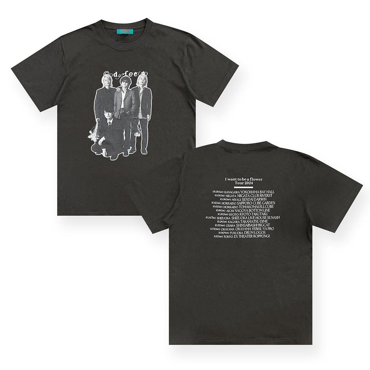 🏕️ Cody Lee(李) - 最後的初戀/I want to be a flower Tour Tee 短袖上衣 ♪︎