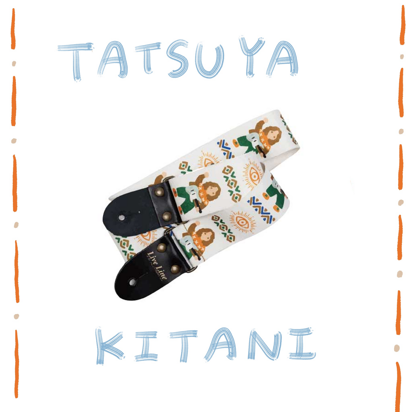 🎸 Kitani Tatsuya - CREPUSCULAR - 吉他背帶 ♪︎