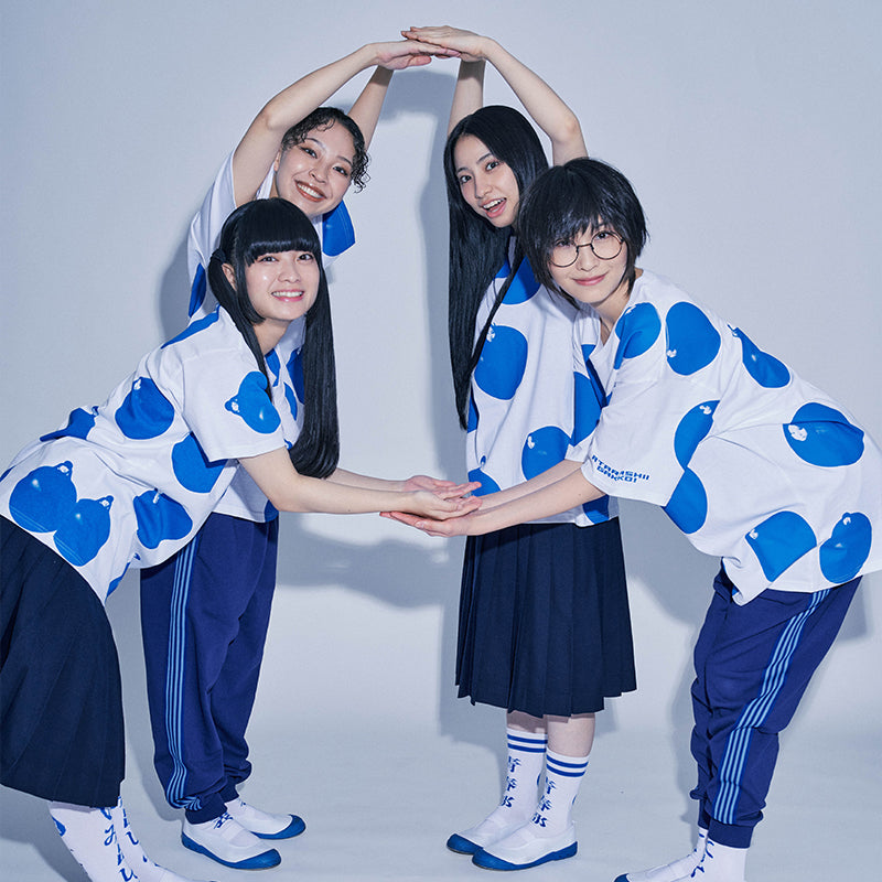 🏫 ATARASHII GAKKO! - AG! - 青丸AG!TEE/WHITE ♪︎