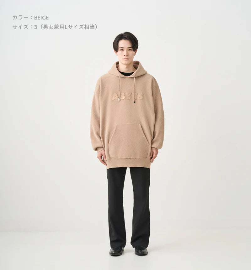 ⬜ Glass Heart x ABYTS - MOLD KNIT HOODIE ♪︎ - 【長期預購-12月下旬】
