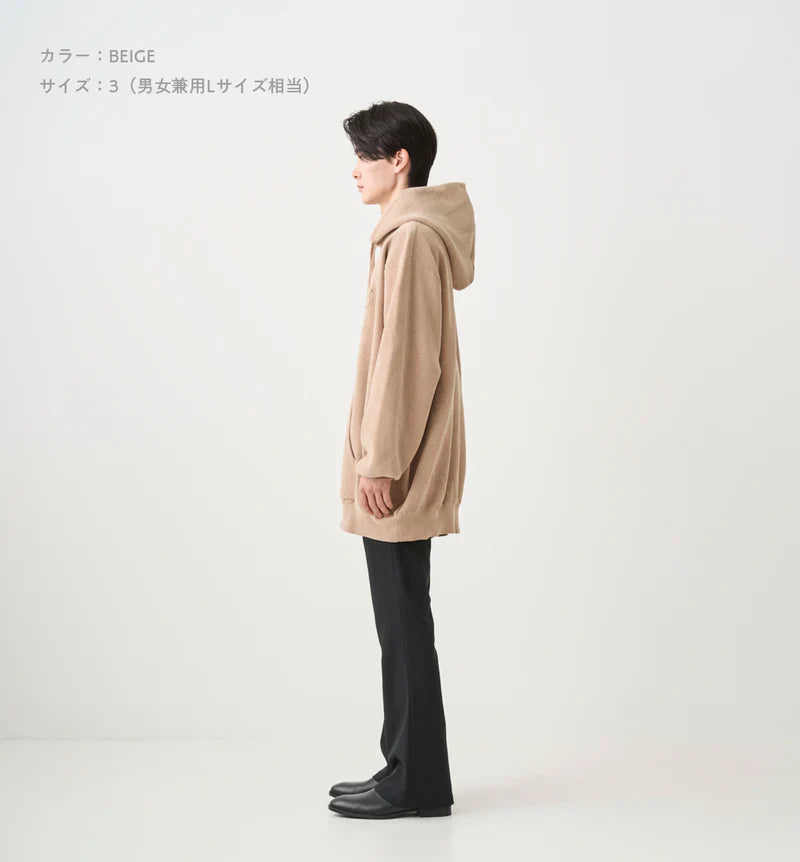 ⬜ Glass Heart x ABYTS - MOLD KNIT HOODIE ♪︎ - 【長期預購-12月下旬】