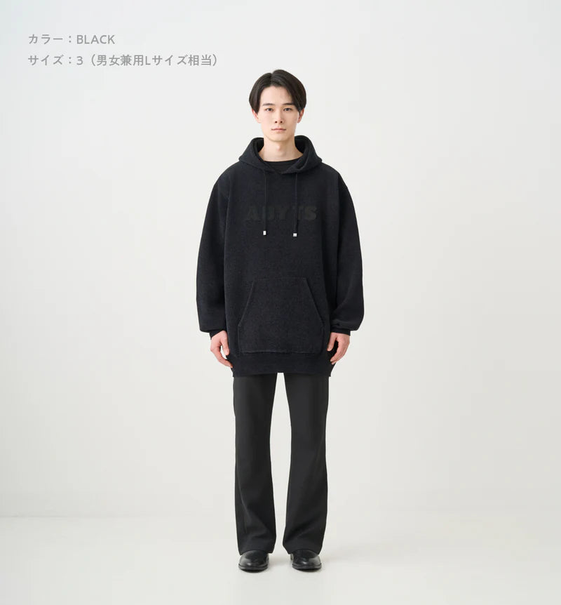 ⬜ Glass Heart x ABYTS - MOLD KNIT HOODIE ♪︎ - 【長期預購-12月下旬】