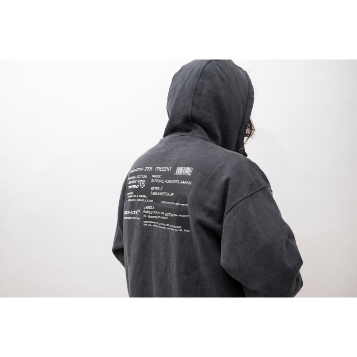 🐟 sakanaction - SAKANACTION 2025 WINTER - (SKN-CTN) ZIP HOODIE ♪︎