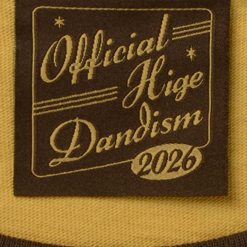 🎹 Official髭男dism - one-man tour 2026 - T-Shirt Mustard 130 ♪︎