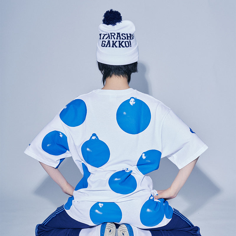 🏫 ATARASHII GAKKO! - AG! - 青丸AG!TEE/WHITE ♪︎