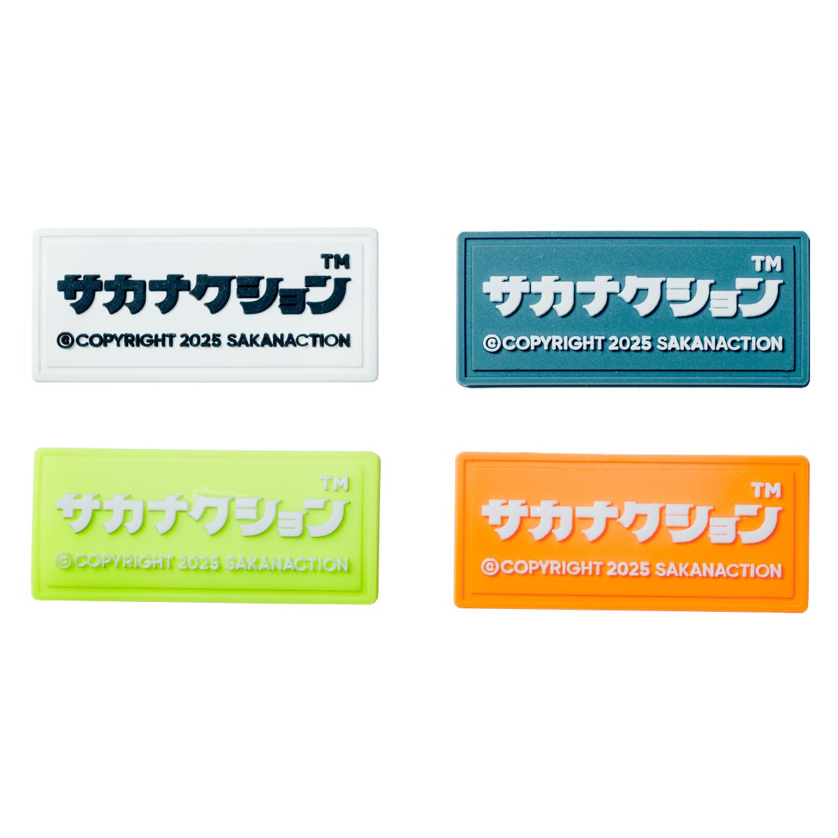 🐟 sakanaction - SAKANAQUARIUM 2025 “怪獣” - PVC TAG STICKERS ♪︎