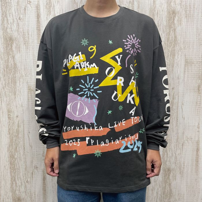 🌙 YORUSHIKA - 盜作再演 - 長袖T-Shirt ♪︎ - 【長期預購-11月中旬】