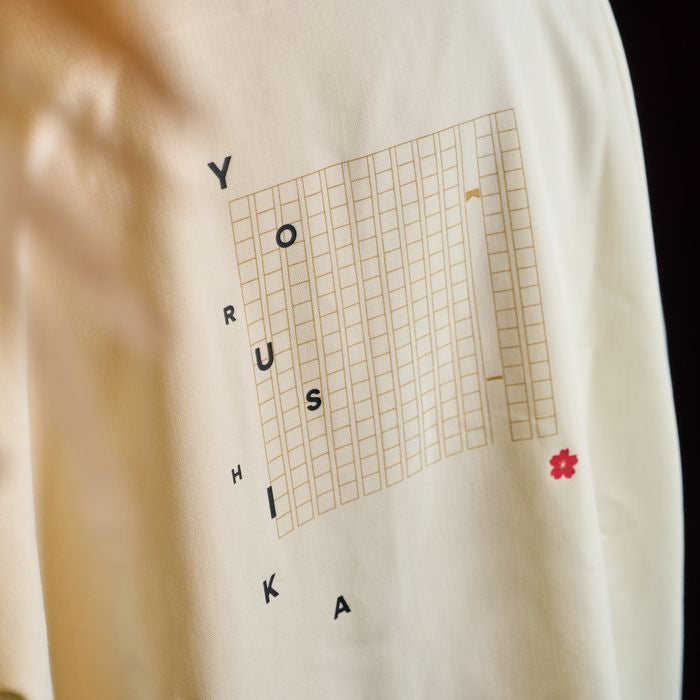 🌙 YORUSHIKA - 第一人稱 - 長版襯衫A(象牙白) ♪︎