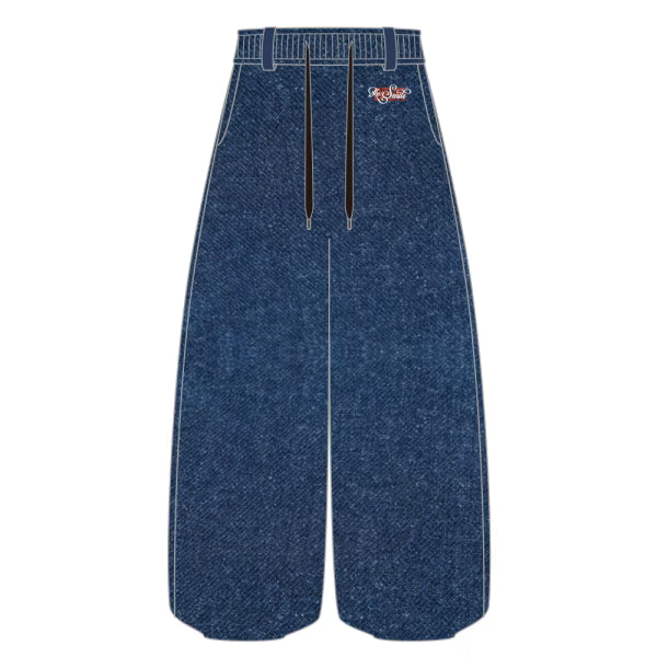 🎮 Eve - Eve Live 2026 [Re:Smile] - 運動長褲 [深藍丹寧] ♪︎ - 【中期預購-6月中旬】