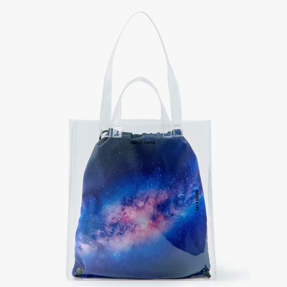 🌕 tuki. - tuki. x nana-nana - TPU tote knapsack / Space ♪︎