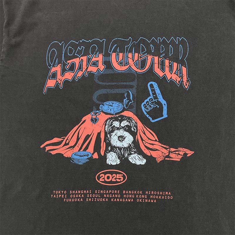 🌪️ 優里 - YUURI ASIA TOUR 2025 - 印花 T-shirt ♪︎ - 【中期預購-202601】
