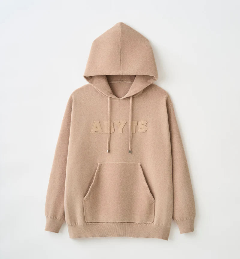 ⬜ Glass Heart x ABYTS - MOLD KNIT HOODIE ♪︎ - 【長期預購-12月下旬】