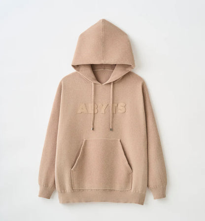 ⬜ Glass Heart x ABYTS - MOLD KNIT HOODIE ♪︎ - 【長期預購-12月下旬】
