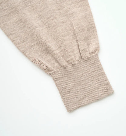 ⬜ Glass Heart x ABYTS - WOOL HIGHNECK KNIT ♪︎ - 【長期預購-12月下旬】