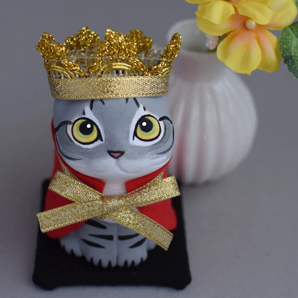 城南窯 - 貓是國王① - 灰虎斑貓 ♪︎