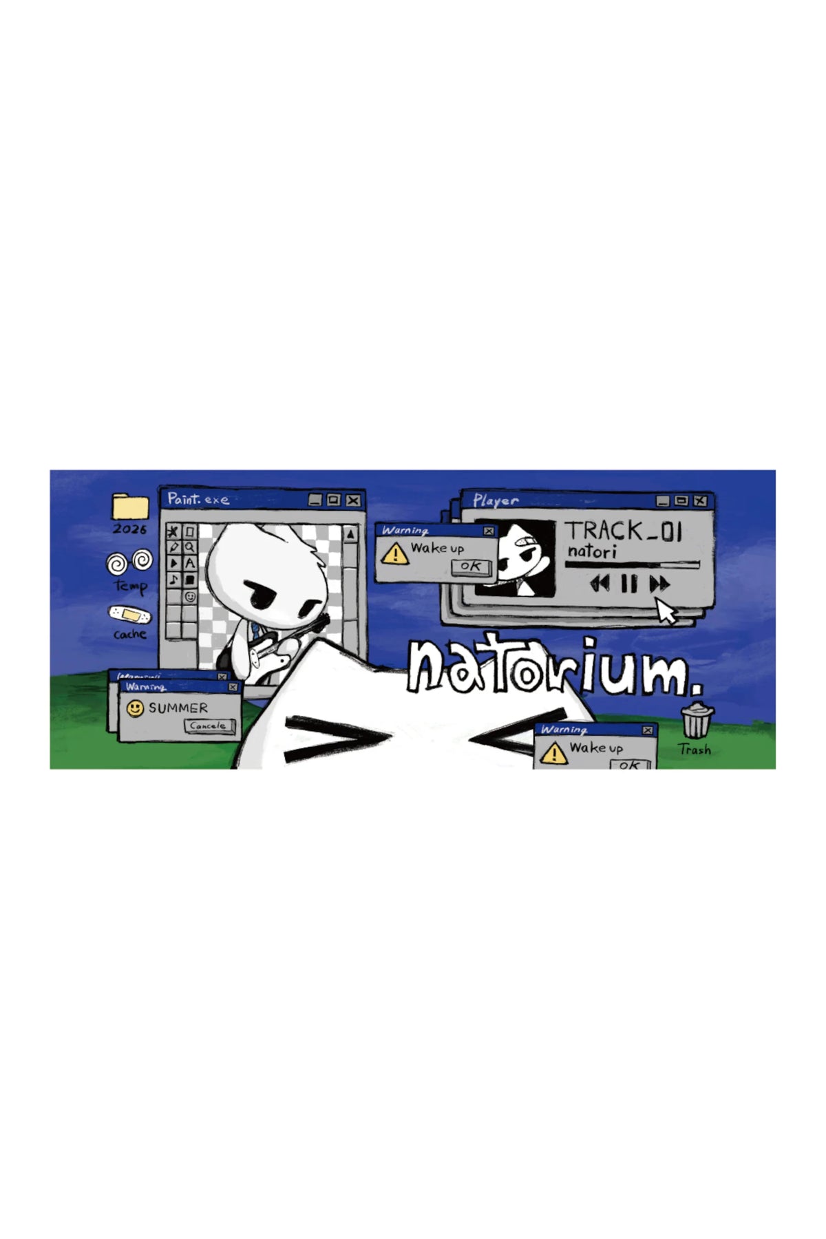 🎧 natori - 26年夏季 - natorium Face Towel <summer> ♪︎