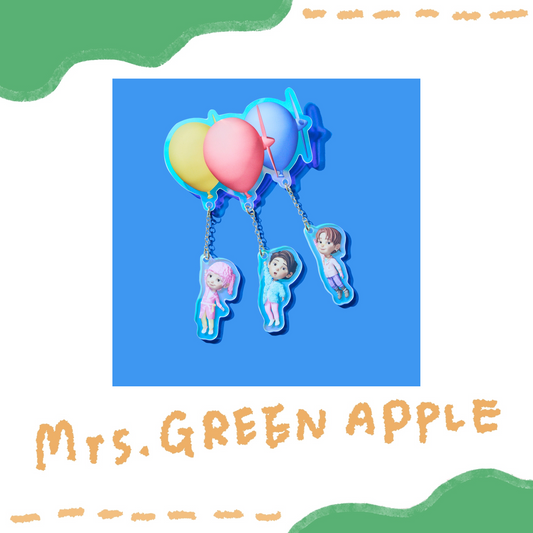 🍏 Mrs. GREEN APPLE - 「GOOD DAY」 - 氣球別針夾 ♪︎ - 【長期預購-7月上旬】