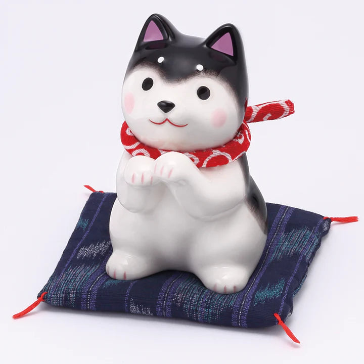 中外陶園– 藥師窯 - 狗勾日和撒嬌柴犬 - 黑柴 ♪