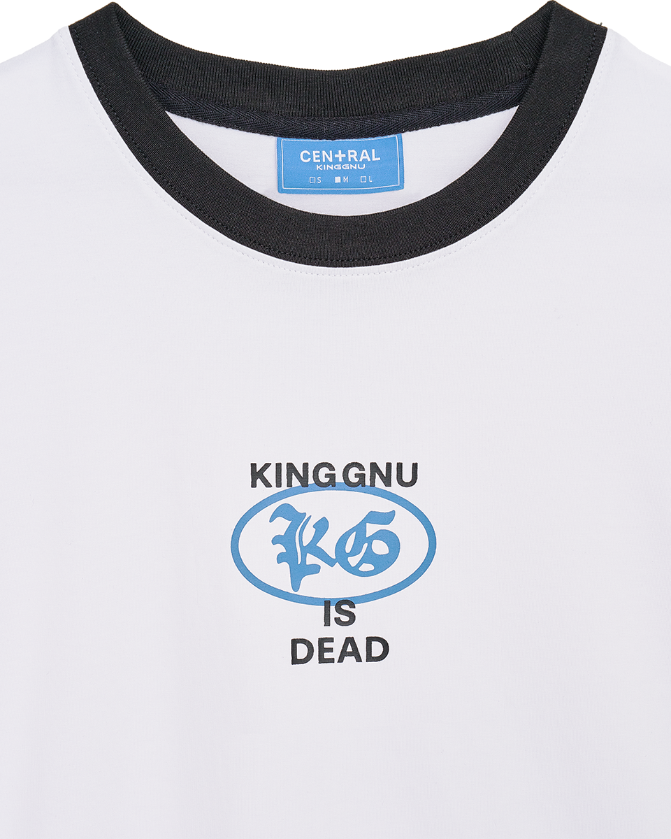 👑🐂 King Gnu - CEN+RAL Tour 2026 - KG TIGHT TEE (WHITE) ♪︎ - 【長期預購-202607】