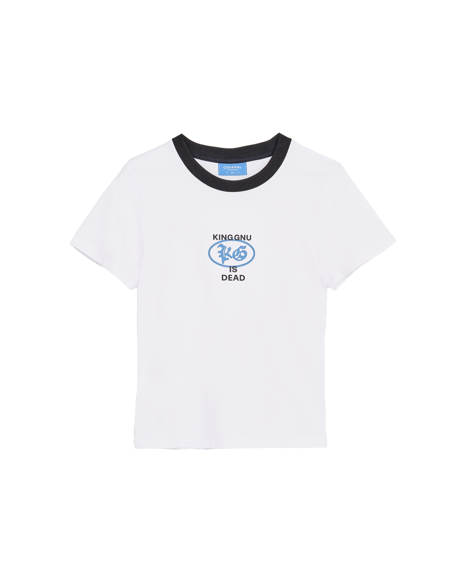 👑🐂 King Gnu - CEN+RAL Tour 2026 - KG TIGHT TEE (WHITE) ♪︎ - 【長期預購-202607】