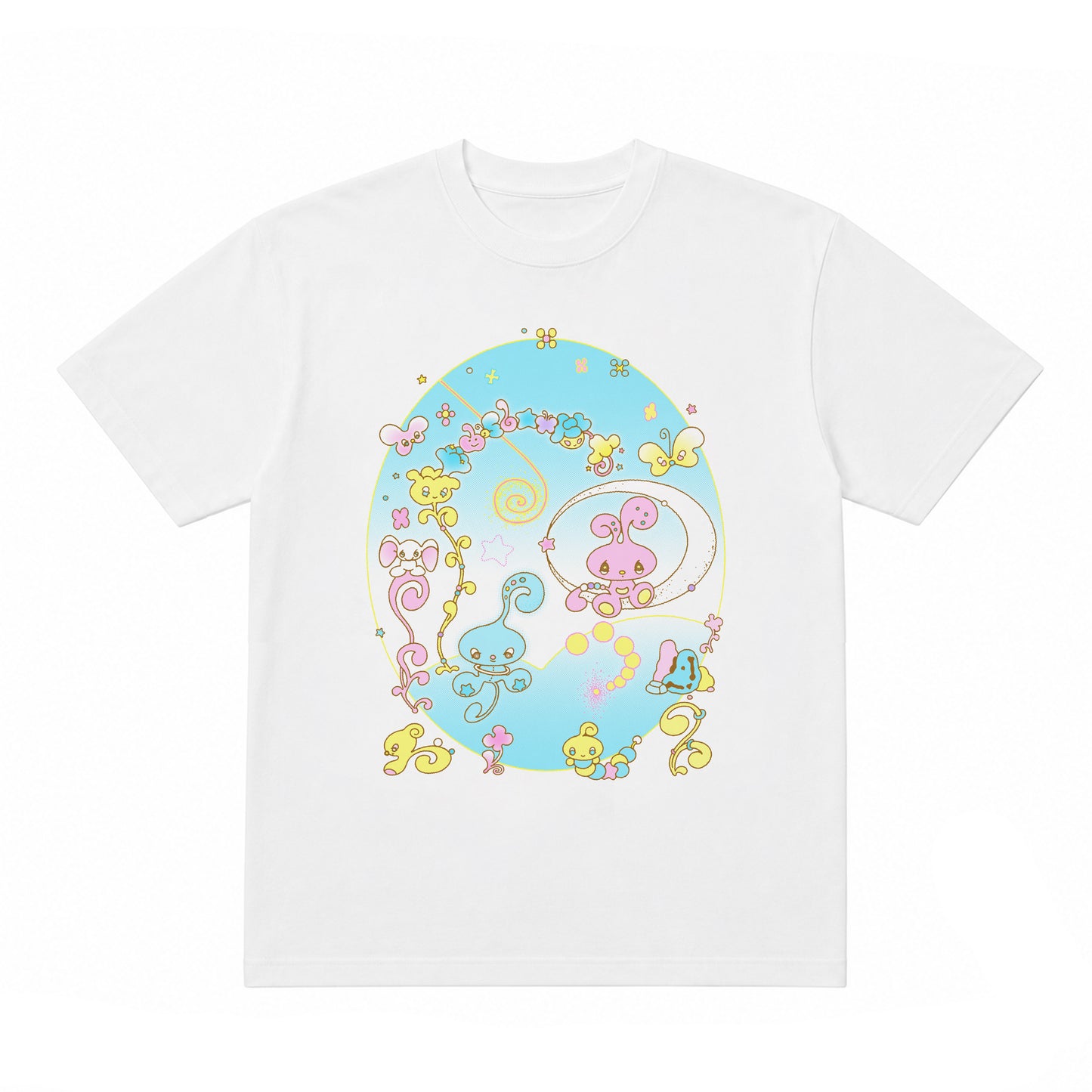 ⭐ YOASOBI - 超惑星 - Aliens T-Shirt White ♪︎ - 【長期預購-11月下旬】